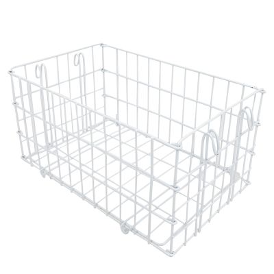 Rear Basket fit for Mobility Scooters 40x26x20cm Folding Metal Wheelchair Basket Large Capacity
