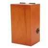 Domary Useless Box Wooden Box Wood Pine Stress Relief Toy Boredom Toy Decompression Natural Pine Easy Operation Fully Assembled with Metal Buttons for Kids Adults (Brown(UselessBox)) view 1