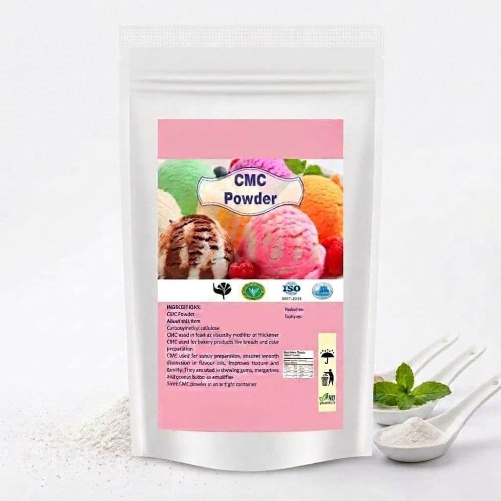 Icecream Stabilizer & Thickener | Ideal for Ice Cream, Bakery, Desserts, Sauces & Beverages | Improves Texture and Consistency | 100% Pure | Multipurpose Food Ingredient | 100 Gm (3.53 Ounce)