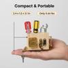 Multifunctional Wooden Panel with Metal Screws & Fasteners for Seniors and Adults view 2