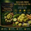 Sugar-Free Bitter Melon Pie, Traditional Handmade Zero Sugar Bitter Melon Pie, Individually Wrapped Vacuum-Sealed Snack, No Added Sugar Dessert Alternative, for Tea & Out Time, 250g / 8.82 oz (1 Bags) view 2