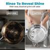TAQIYEZ Remove Black Seaweed Mud Film For Pots, 2026 Heavy Duty Cookware Cleaner for Burnt Grease and Stains, Powerful Kitchen Degreaser for Stainless Steel Ceramic, Glass and Iron Pans, 2pcs view 3