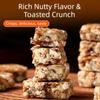 5PCS Flaxseed White Sesame Walnut Crisps (Yamazhi Walnut Bites), 7oz (200g) Bag with Individually Wrapped Pieces - Crunchy Plant-Based Snack, Low Carb, Vegan, Gluten-Free, for Office, Travel & Diet view 4