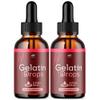 (2 Pack) Gelatin Drops, Official Gelatin Supplement Formula (60 Servings) view 1