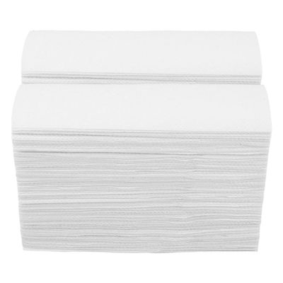 VANZACK Commercial Paper Towels with High Absorbency 2 Pack for Hotels and Restaurants, High Capacity White Paper Towels Quickly Soak up Moisture, for Kitchen and Bathroom Use