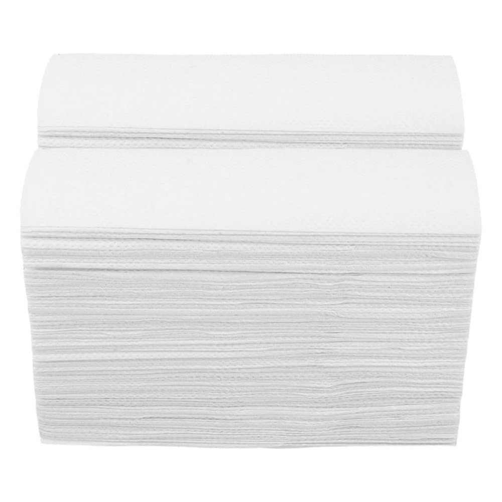 VANZACK Commercial Paper Towels with High Absorbency 2 Pack for Hotels and Restaurants, High Capacity White Paper Towels Quickly Soak up Moisture, for Kitchen and Bathroom Use