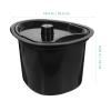 LIFKOME Portable Plastic Chamber Pot with Lid 5l Capacity Urinal Spittoon for Disabled and Patients Easy to Carry Convenient Design for Bedside and Travel Use view 2