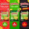 Zambos Plantain Chips Classic Mix, Thick-Cut, Large Plantain Chips Variety Pack, Chile Limon, Salsa Verde, Original, 1 oz (Pack of 18) view 2