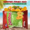 Zambos Plantain Chips Classic Mix, Thick-Cut, Large Plantain Chips Variety Pack, Chile Limon, Salsa Verde, Original, 1 oz (Pack of 18) view 3