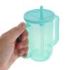 GALPADA Adaptive Spill Proof Feeding Cup and Scoop Bowl Set for Elderly and Disabled with Double Handles, Leakproof Plastic Design, Comfortable for Mealtime and Convalescent Care view 4