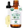 BodyJ4You Tea Tree Oil Skin Hair Scalp Feet - USDA Organic Pre-Diluted MCT view 1