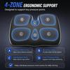 IKDFGDSG Car Seat Cushion for Toyota ProAce 20132025 2020 2021 2022 2023 2024 2026, Wedge Driver Seat Cushion with Memory Foam Support, Non Slip Ergonomic Driving Pad for Better Seating Position view 4