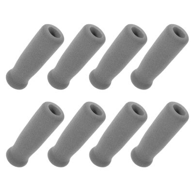 SHERCHPRY 8pcs Walking Cane Handle Grips Replacement Sponge Covers for Crutches and Walking Sticks, Wear Resistant and Easy to Clean Foam Handles for Seniors and Elderly Users