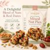 Mixed Nut Pies, Mixed and Nut Snack Squares, Soft Chewy Snack with Walnuts, Almonds & Seeds, Tea Time and Office, Resealable Bag, 8.8 oz (1, 1) view 2
