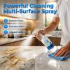 Fast Clean Multi Surface Spray, Heavy-Duty All Purpose Cleaner Spray, Multi Surface House&Kitchen Grease Cleaning (1PCS) view 2