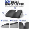 IKDFGDSG Car Seat Cushion for Toyota Crown 20222025 2023 2024 2026, Wedge Driver Seat Cushion with Memory Foam Support, Non Slip Ergonomic Driving Pad for Better Seating Position view 2