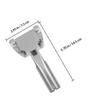 IWOWHERO 2pcs Iron Mop Rod Chuck Replacement Clips with Ergonomic Handle and Dust Control Design, Mop Head Clamp Attachments for Commercial Use in Shopping Malls and Offices view 2
