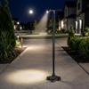 Folding Walking Cane with Dual Handle, Adjustable Height Walking Stick, Aluminum Alloy Mobility Aid with Pivoting All-Te view 4