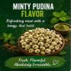 FIT FOX Minty Pudina Makhana, Pack of 6 (50g Each) | Roasted Fox Nuts (Lotus Seeds) | Refreshing Mint Flavor | Roasted in Olive Oil | Gluten-Free, Vegan, Plant-Based Healthy Snack. Flavour Variety Available in 12 delicious flavors. view 3