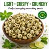 FIT FOX Minty Pudina Makhana, Pack of 6 (50g Each) | Roasted Fox Nuts (Lotus Seeds) | Refreshing Mint Flavor | Roasted in Olive Oil | Gluten-Free, Vegan, Plant-Based Healthy Snack. Flavour Variety Available in 12 delicious flavors. view 4