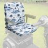 Xorudoydet Blue Palm Tree Island Print Universal Mobility Scooter Seat Cover, Elastic Band & Adjustable Buckle, Washable Seat Protector for Wheelchair Mobility Scooter, Easy Install view 3