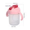 POPETPOP Cup Experience and Drinking Soup Comfortable for Water for 300ml Nursing Straw with Spill Proof Lid and Easy to Hold Silicone Handle, Elderly Bedridden Patients view 2