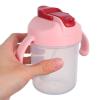 POPETPOP Cup Experience and Drinking Soup Comfortable for Water for 300ml Nursing Straw with Spill Proof Lid and Easy to Hold Silicone Handle, Elderly Bedridden Patients view 4