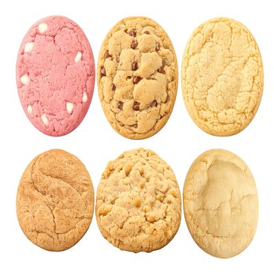 Protein Snack Shop Quarter-Pound Bakery-Style Soft-Baked Protein Cookies, 15g Protein, 6 Count (Variety Pack)