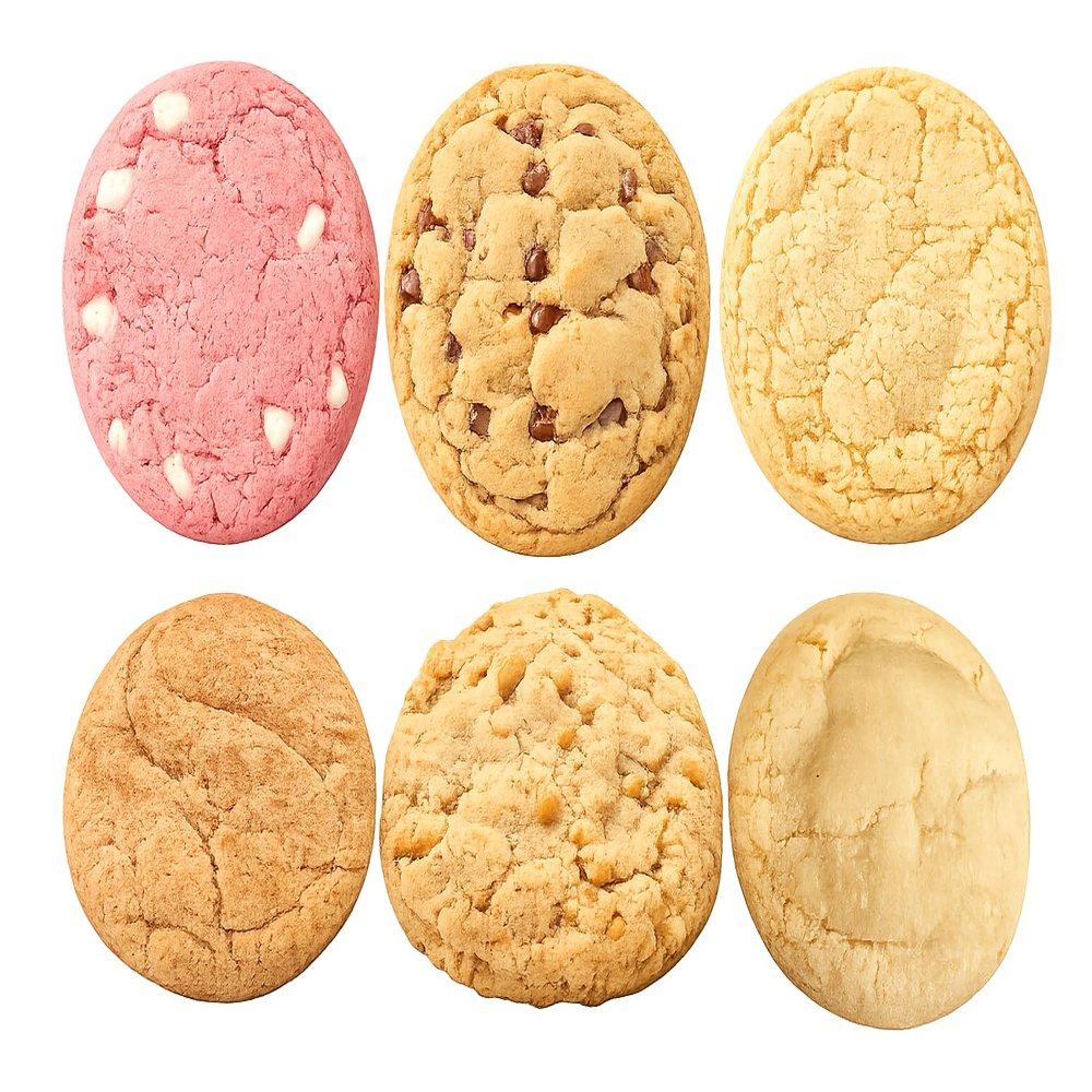 Protein Snack Shop Quarter-Pound Bakery-Style Soft-Baked Protein Cookies, 15g Protein, 6 Count (Variety Pack)