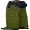 Snake Chapz FP Olive Green-Nylon - Reg/Stky view 1