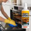 Grill Cleaner Spray, Heavy-Duty Oven Cleaner & Kitchen Degreaser, Works with Giddy Up Grill Cleaner, Fast-Acting Stain & Grease Remover for BBQ Grates, Stovetops Ovens (100g) view 2
