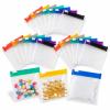 Self Sealing Zipper Medicine Bags, 2026 Upgraded Reusable Zipper Pill Pouches for Medicine, Vitamins and Small Items, Water-Resistant Mini Pill Bags for Daily Use (21PCS) view 1