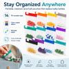 Self Sealing Zipper Medicine Bags, 2026 Upgraded Reusable Zipper Pill Pouches for Medicine, Vitamins and Small Items, Water-Resistant Mini Pill Bags for Daily Use (21PCS) view 2