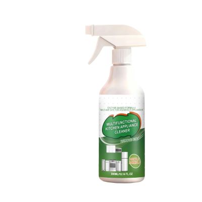 ZHANGWUS 300ml Enzyme Foam Cleaner Multipurpose Grease Cleaning Spray Surface Cleaning Degreaser For Stovetops Range Hoods And Ovens