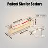 Adjustable Wooden Macrame Knotting Activity Panel with Clips for Seniors Crafters view 3