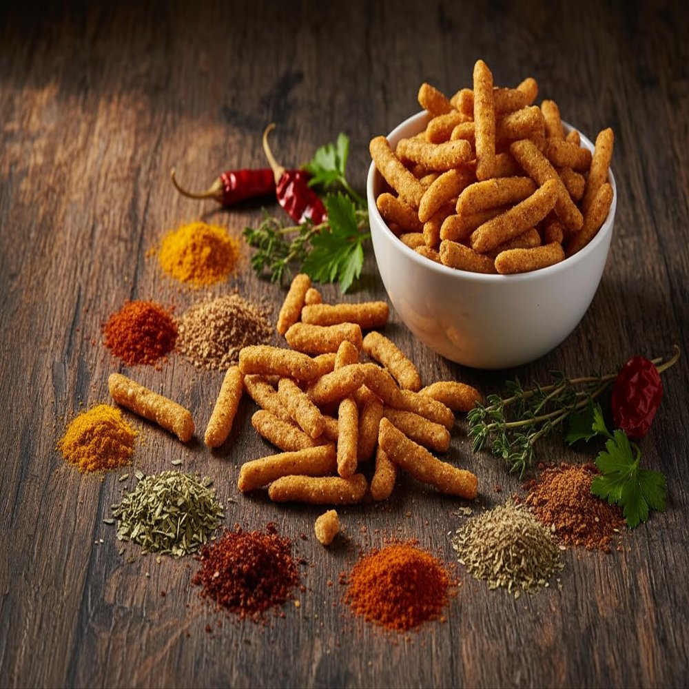 YANKEETRADERS Hot Cajun Sesame Sticks Bulk Snack, 3 Pound