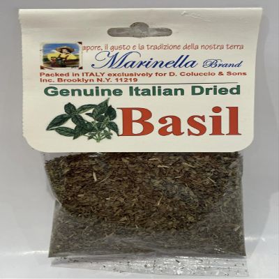 Dried Italian Basil - 1 oz by Marinella