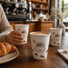 King Zak 16 oz Paper Hot Cups, 50 Count Disposable Coffee Cups view 2