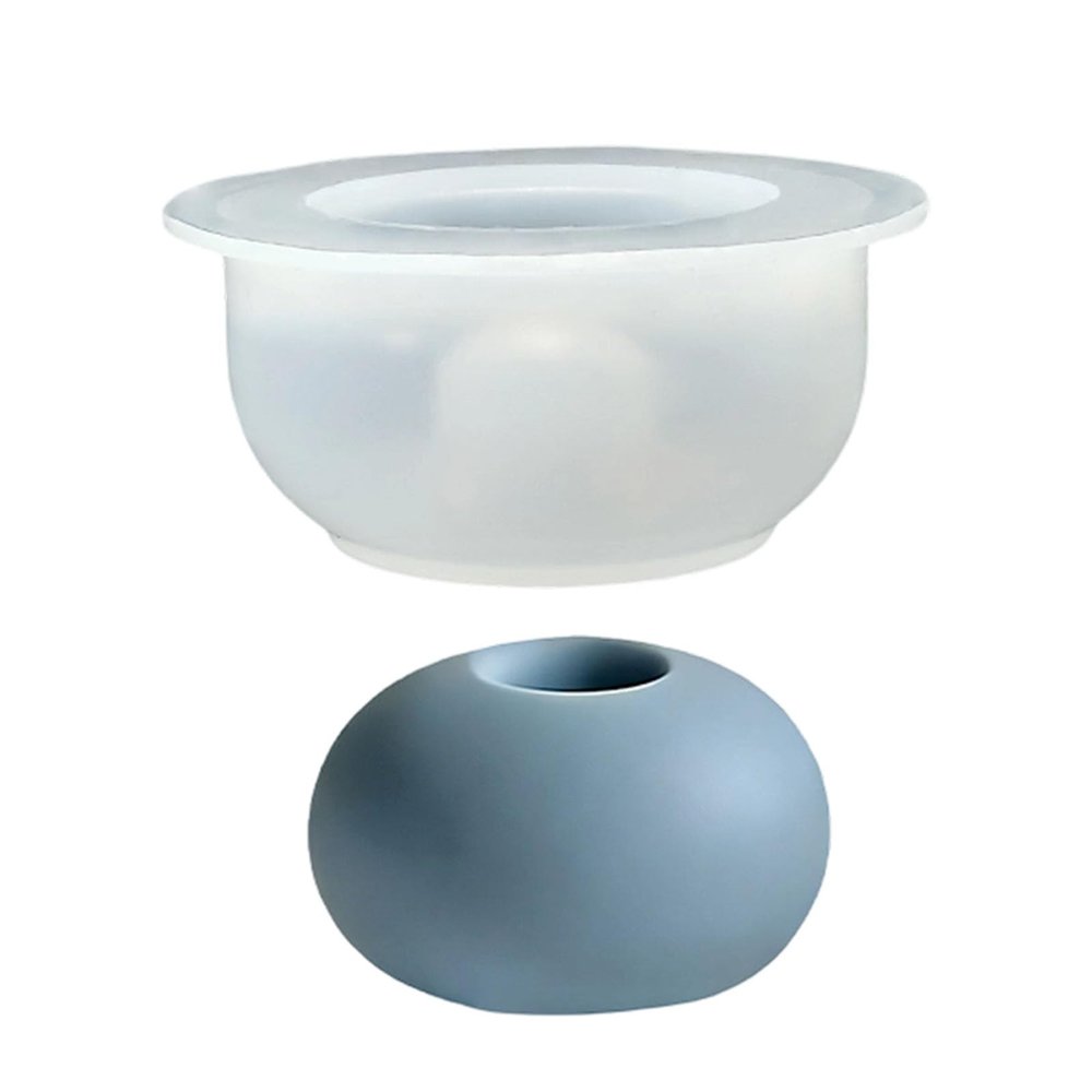 Sturdy Silicone Flower Vase Supports Various Tube Sizes for Creative Interior Designs Vase Base