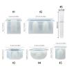 Sturdy Silicone Flower Vase Supports Various Tube Sizes for Creative Interior Designs Vase Base view 3