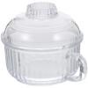 Gadpiparty Japanese Style Glass Bowl with Lid Scratch Resistant Oven Safe Noodle Soup Bowl for Microwave Use and Everyday Home Dining view 1