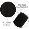 HEMOTON 2 Pairs Ergonomic Crutch Hand Grips Non-slip Soft Polyester Walker Handle Cushions Comfortable Replacement Covers for Poles and Wheelchairs Suitable for Daily Activities view 3