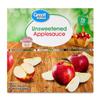 Great Value Unsweetened Applesauce Snack Cups, 4 oz, 18 ct view 1