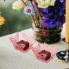 WRITWAA 50 Pcs Wedding Candy Boxes Paper Butterfly Shape Candy Containers Easy to Assemble and Use for Parties and Birthdays Elegant and Delicate Favor Packaging view 4