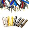 ianufu 400PCS Head Aglets DIY Shoelaces Repair Shoe Lace Tips Replacement End Shoes Rope Cip Tail Clamp Bullet view 3