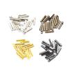 ianufu 400PCS Head Aglets DIY Shoelaces Repair Shoe Lace Tips Replacement End Shoes Rope Cip Tail Clamp Bullet view 4