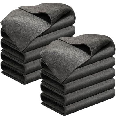 Panno Magico Wipes, Magic Rag Stainless Steel Cloths for Cleaning, Magic Cloths for Windows & Glass, Thickened Magic Microfiber Cleaning Cloth Reusable, Lint Free for Glass, Window, Mirror, Car (20PC)
