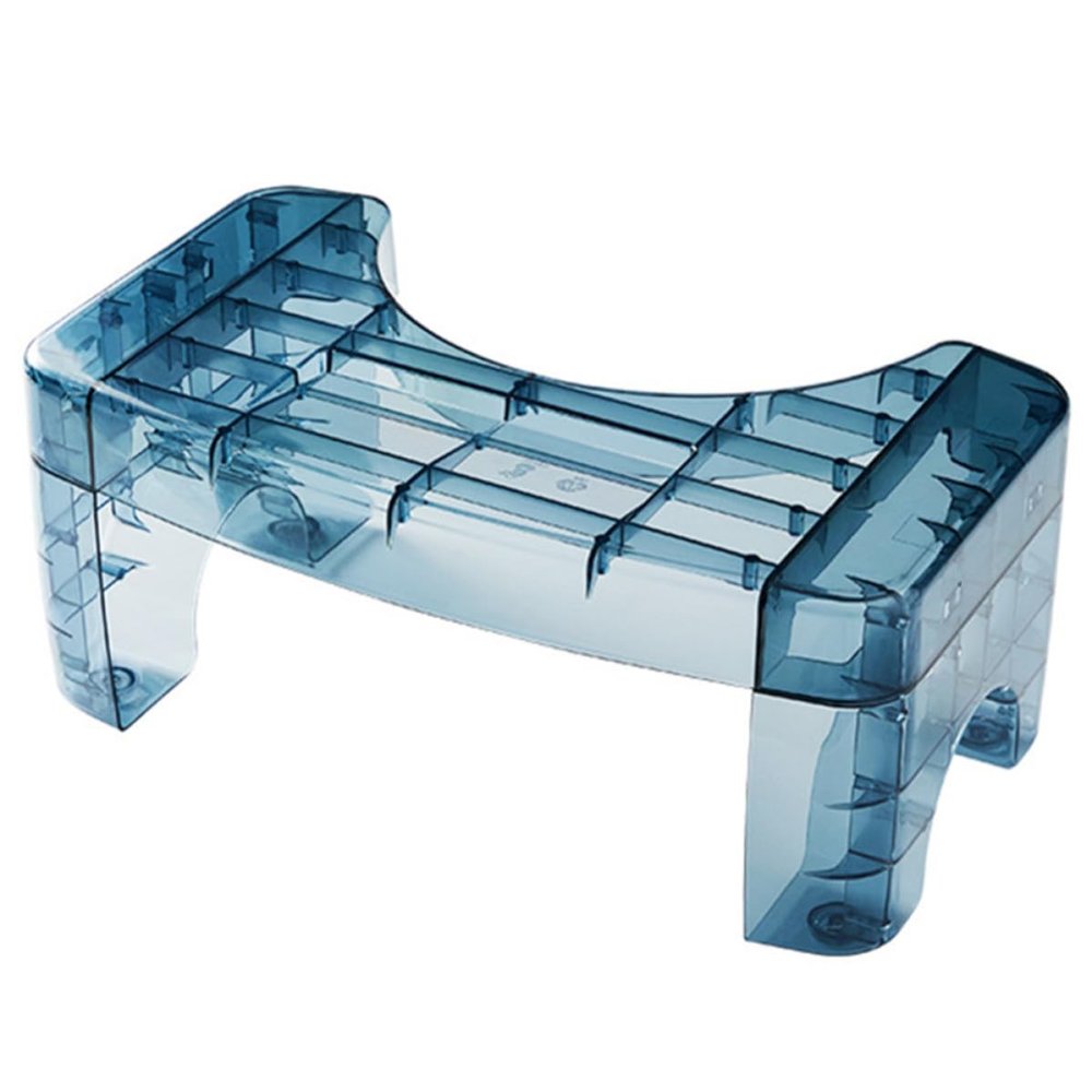 HAKIDZEL Toilet Footstool for Bathroom Use with Non-Slip Design and Stable Bottom Lightweight and Creative Appearance in Bathrooms and Other Places Random Random Color