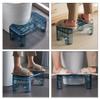 HAKIDZEL Toilet Footstool for Bathroom Use with Non-Slip Design and Stable Bottom Lightweight and Creative Appearance in Bathrooms and Other Places Random Random Color view 3