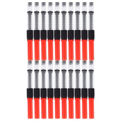 TIKODIDA 20pcs Universal Fountain Pen Ink Converters Practical Rotation Type Ink Absorbers Easy to Install Plastic Pen Fill Assistants for Writing
